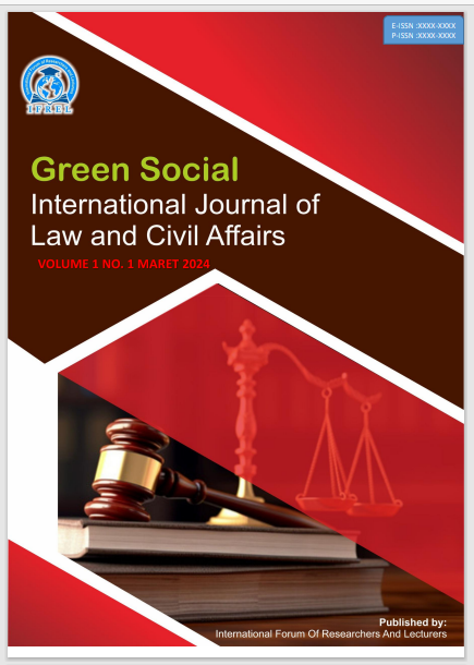 					View Vol. 1 No. 1 (2024): March : International Journal of Law and Civil Affairs
				